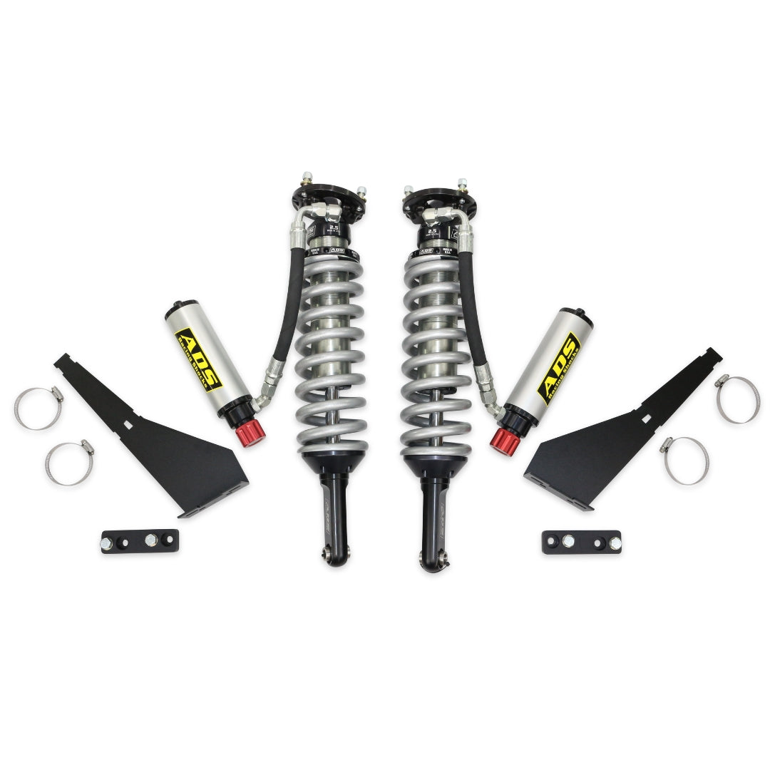 ADS DIRECT FIT 2.5" ADJUSTABLE RESERVOIR RACE COILOVERS - FRONT - 2003-2023 Toyota 4Runner/FJ Cruiser (700 lb/in Spring Rate)