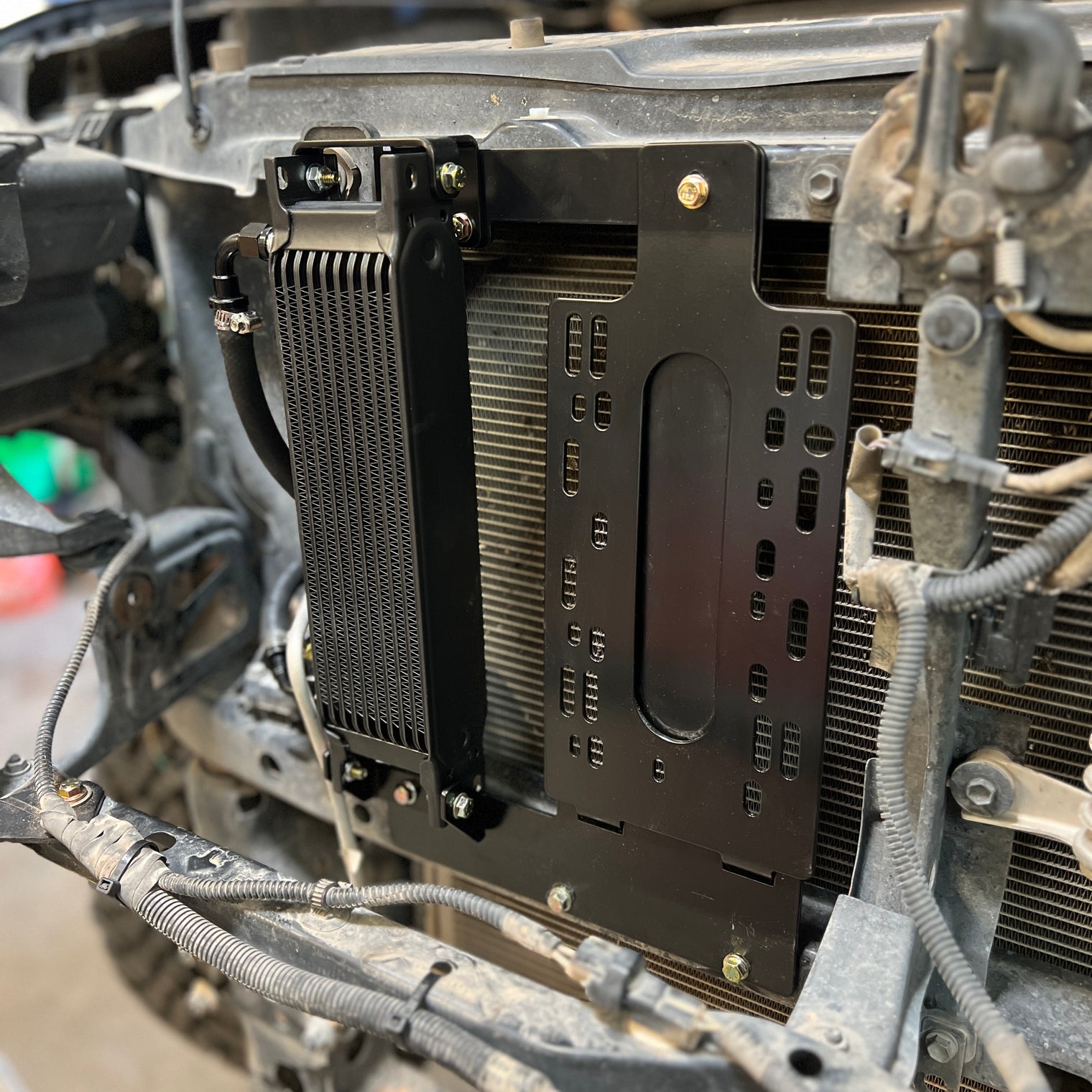 Power Steering Cooler & Winch Relocation Kit / Toyota Tacoma / 3rd Gen / 2016-2023