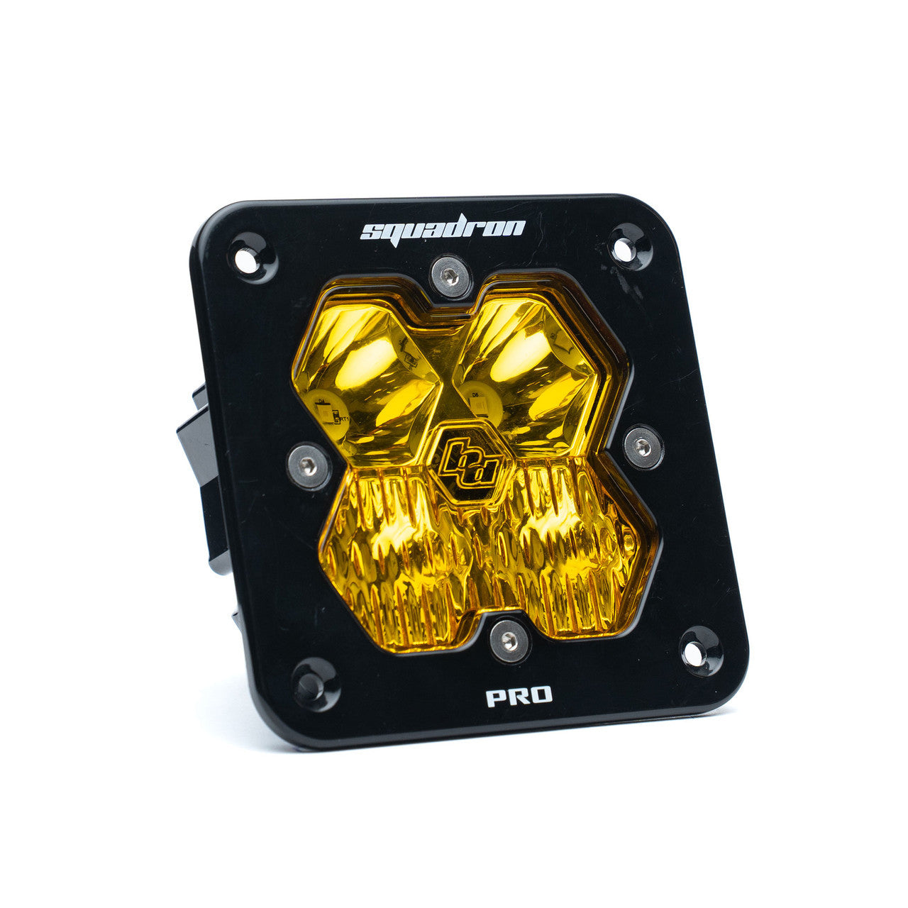 Squadron 2.0 Pro Black Flush Mount LED Auxiliary Light Pod - Universal
