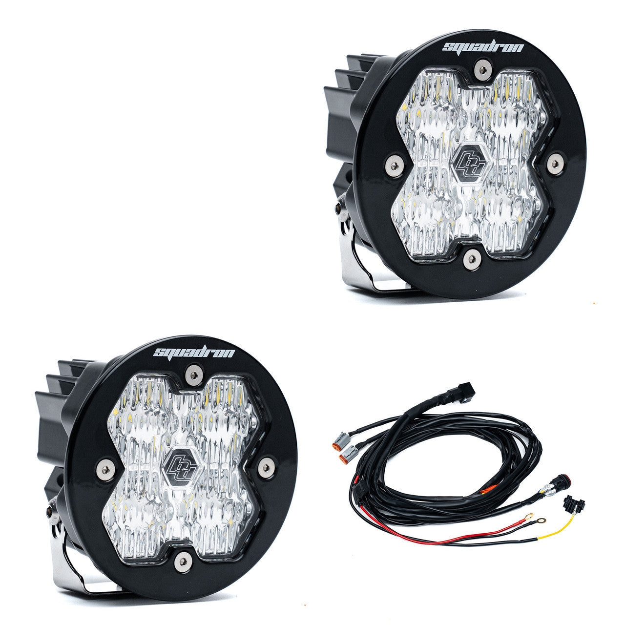 Squadron-R 2.0 Sport Black LED Auxiliary Light Pod Pair - Universal