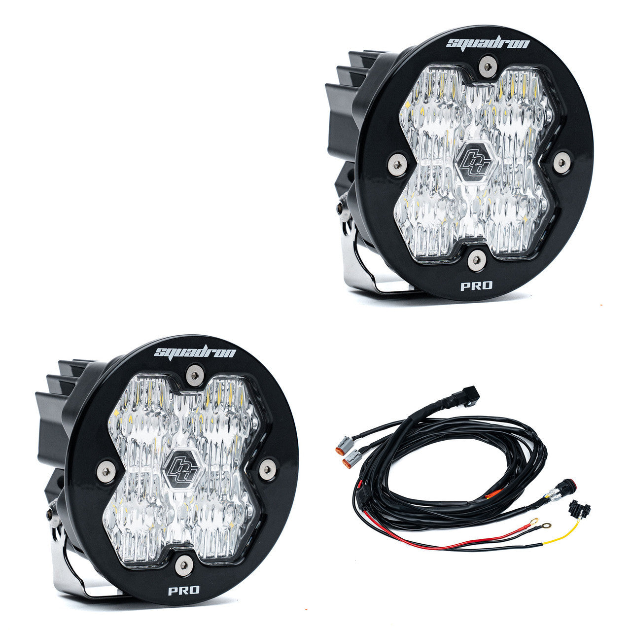 Squadron-R 2.0 Pro Black LED Auxiliary Light Pod Pair - Universal, view 2