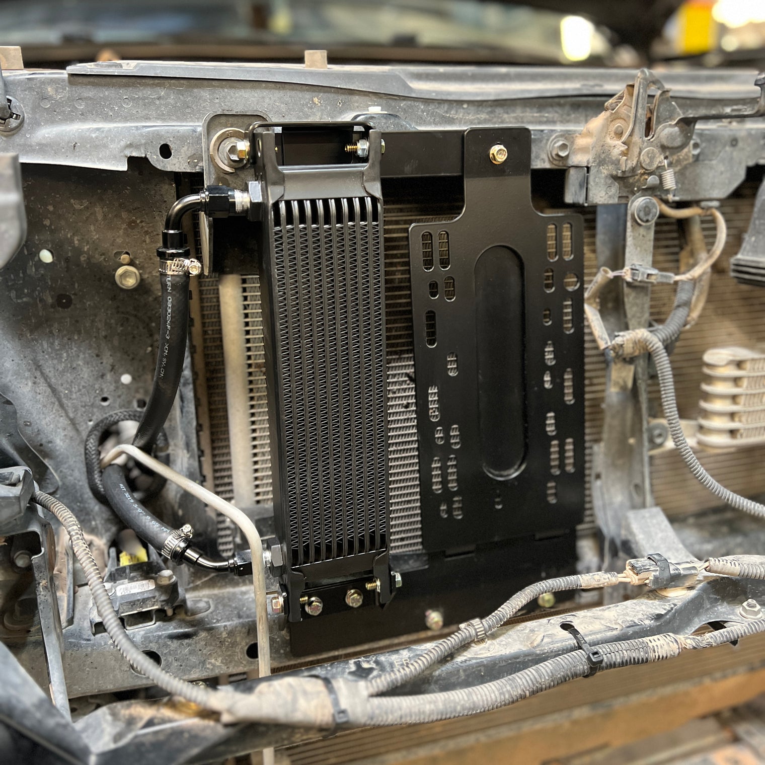 Power Steering Cooler & Winch Relocation Kit / Toyota Tacoma / 3rd Gen / 2016-2023