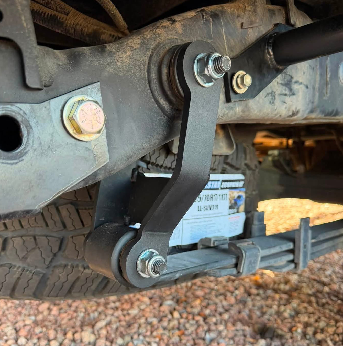 1" Lift Shackle / Toyota Tacoma / 4th gen / 2024+