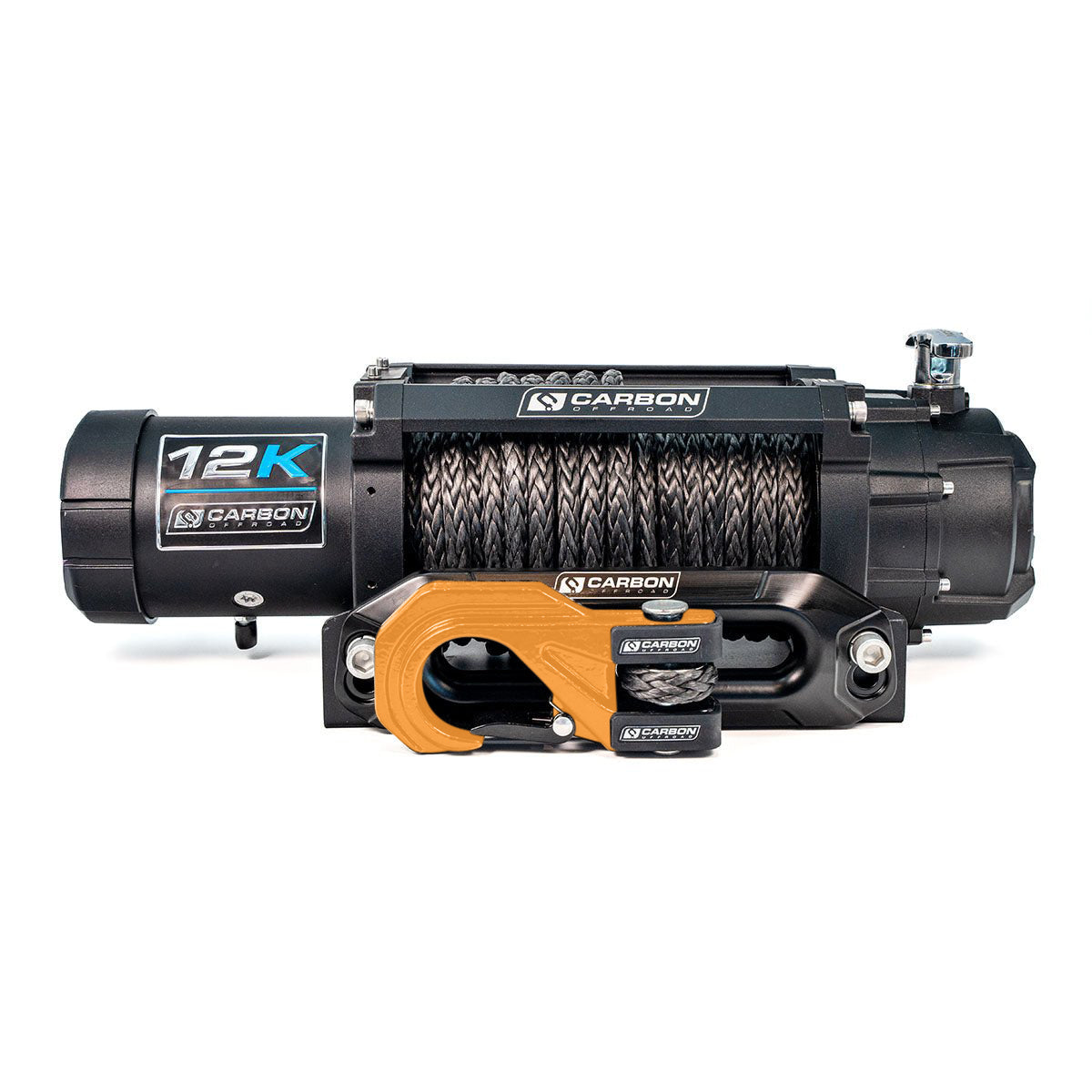 Carbon 12K V3X 12000lb winch with MegaPro hook, image 9