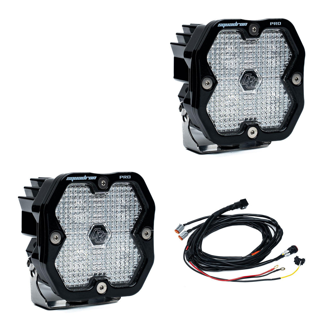 Squadron 2.0 Pro Black LED Auxiliary Light Pod Pair - Universal, view 3