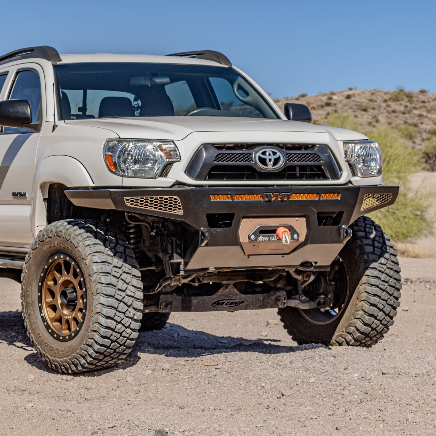 Tacoma Plated Front Bumper / 2nd Gen / 2005-2015