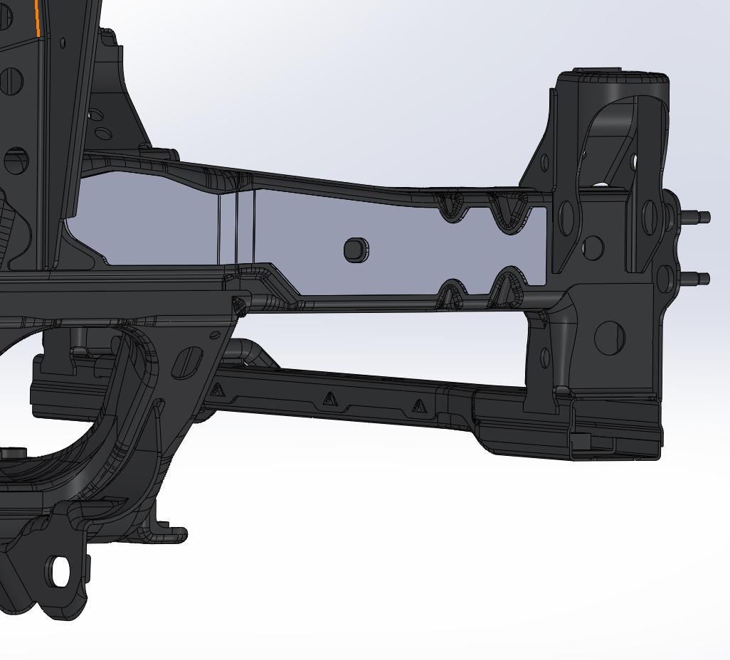 Front Frame Gussets / Tacoma / 2016-2023