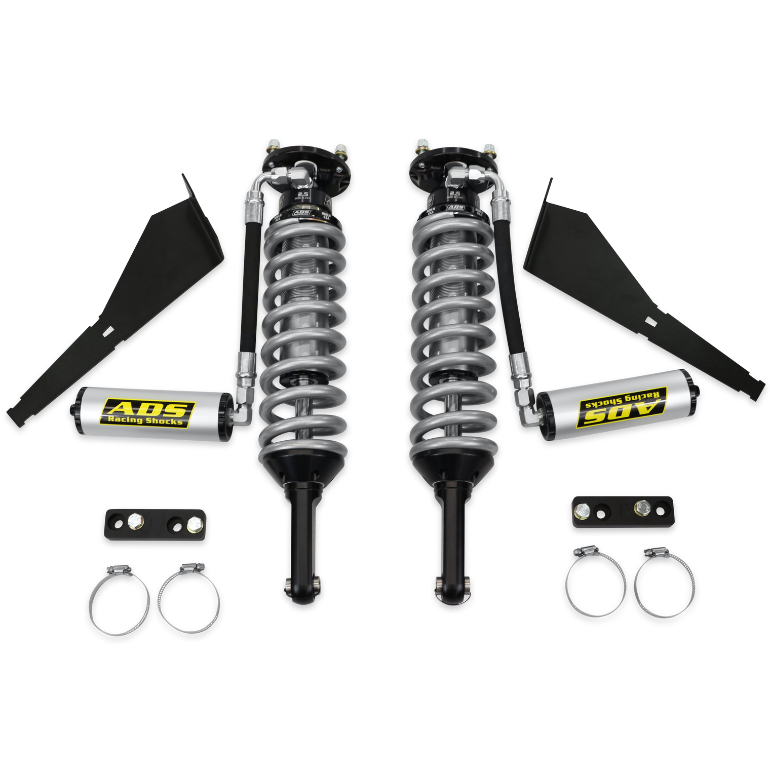 ADS DIRECT FIT 2.5" RESERVOIR RACE COILOVERS - FRONT - 2003-2023 Toyota 4Runner/FJ Cruiser (700 lb/in Spring Rate)