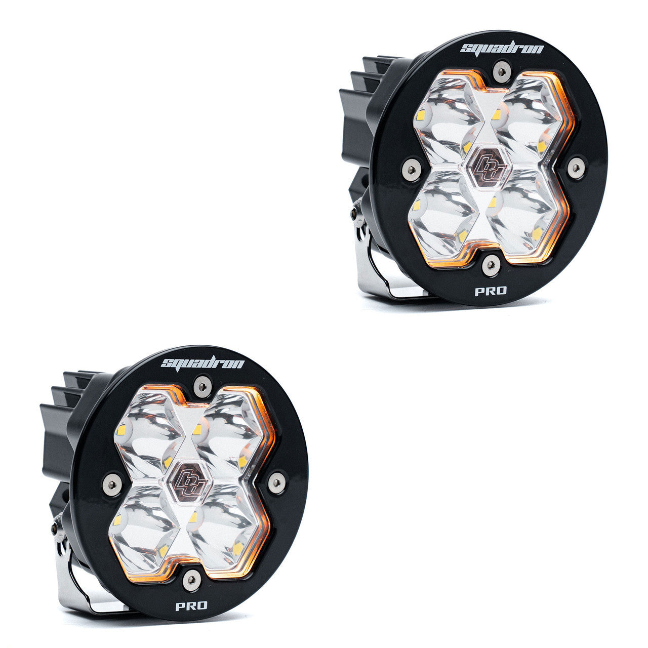 Squadron-R 2.0 Pro Black LED Auxiliary Light Pod Pair - Universal, view 6
