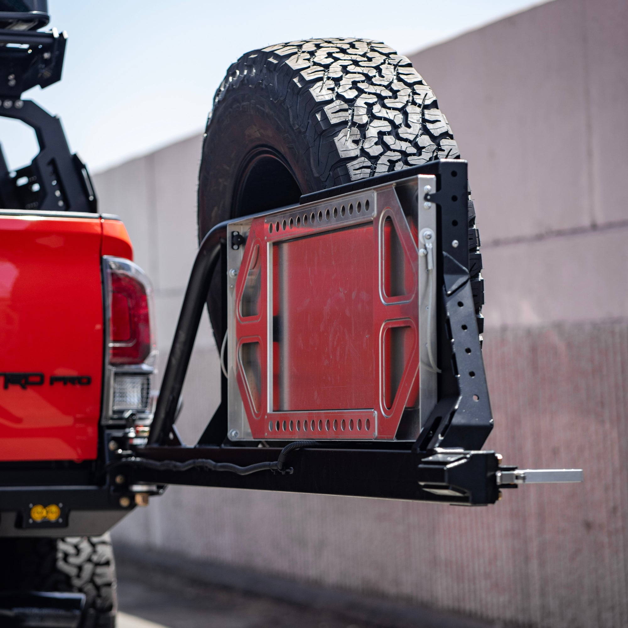 Tacoma High Clearance Rear Bumper 3rd Gen 2016-2023 | DRT Steel