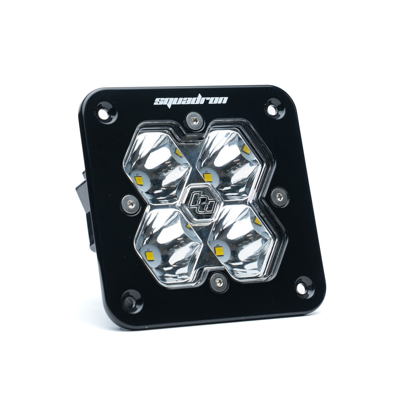 Squadron 2.0 Sport Black Flush Mount LED Auxiliary Light Pod - Universal