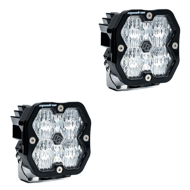 Baja Designs Squadron 2.0 Sport Black LED Auxiliary Light Pod Pair - Universal
