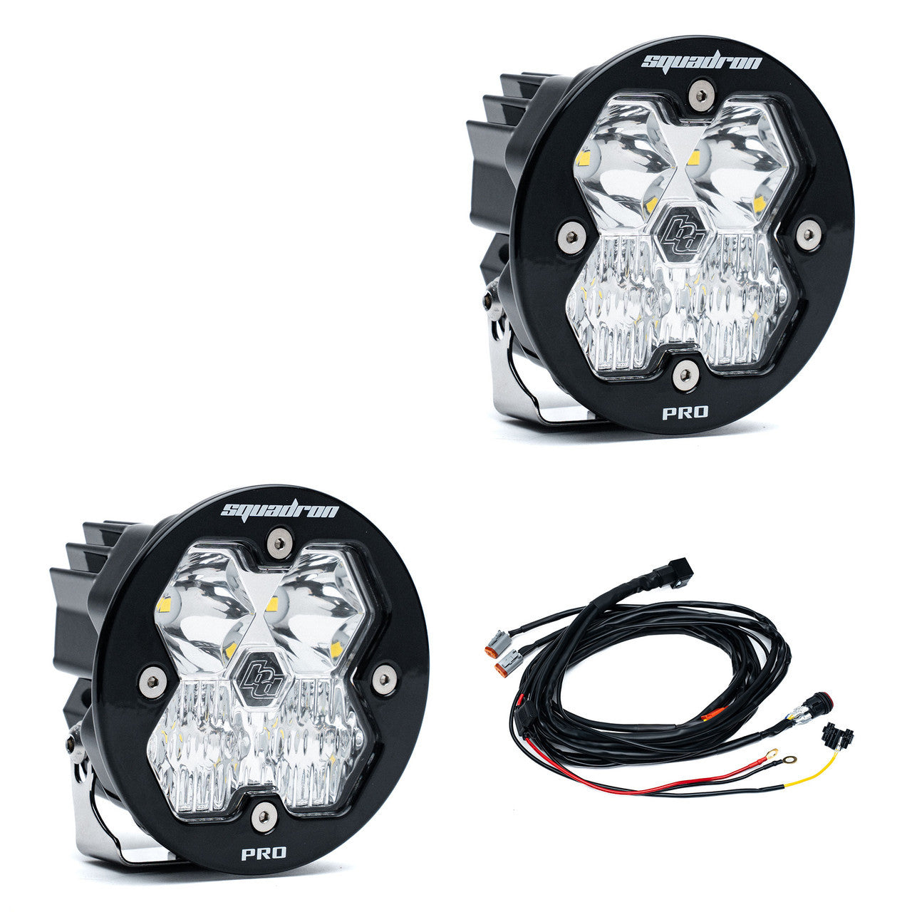 Squadron-R 2.0 Pro Black LED Auxiliary Light Pod Pair - Universal, view 3