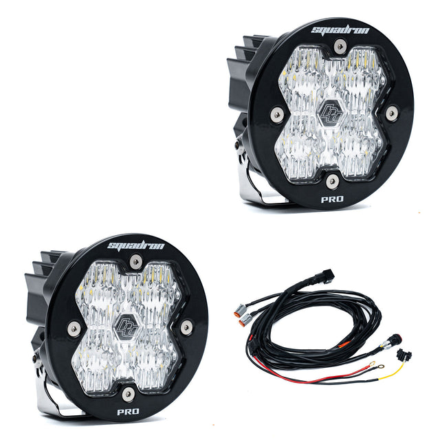 Squadron-R 2.0 Pro Black LED Auxiliary Light Pod Pair - Universal, view 2