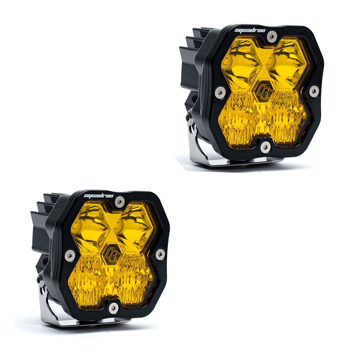 Baja Designs Squadron-R 2.0 Sport Black LED Auxiliary Light Pod Pair - Universal