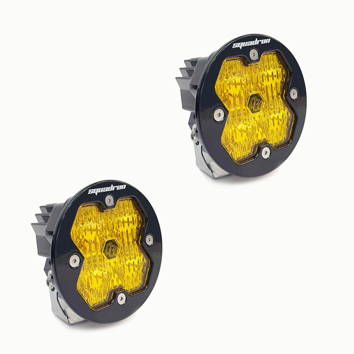 Baja Designs Squadron-R 2.0 Sport Black LED Auxiliary Light Pod Pair - Universal