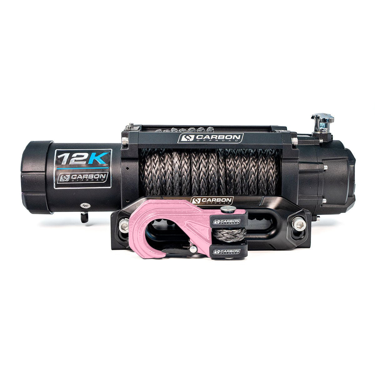 Carbon 12K V3X 12000lb winch with MegaPro hook, image 12