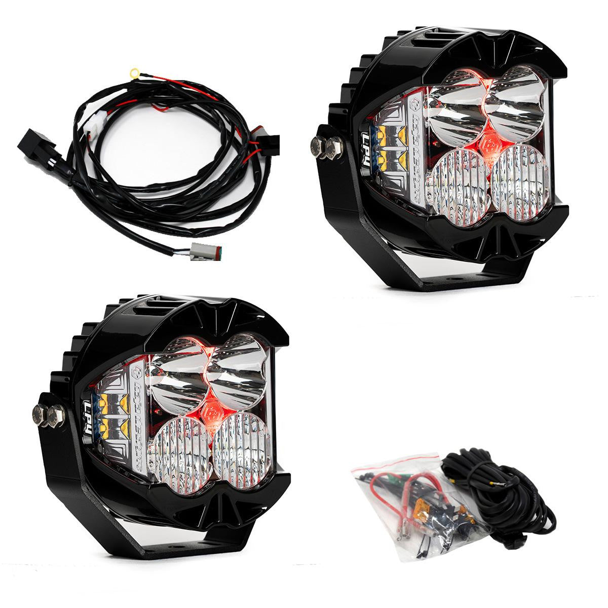 LP4 Pro LED Auxiliary Light Pod Pair | DRT Fabrication