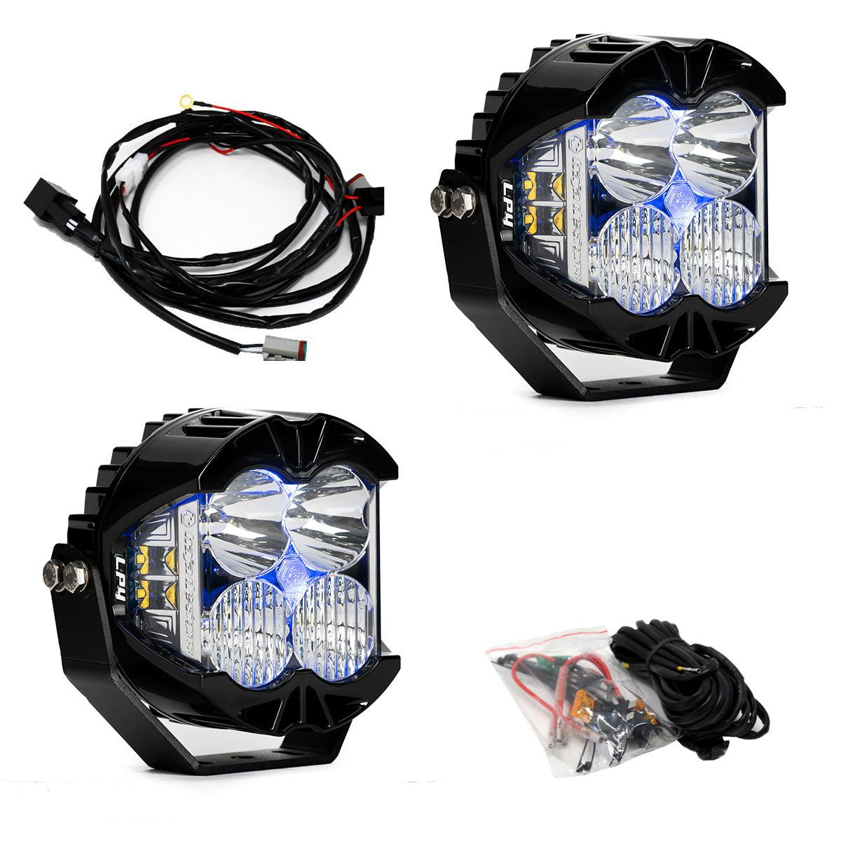 LP4 Pro LED Auxiliary Light Pod Pair | DRT Fabrication