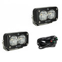 Baja Designs S2 Pro Black LED Auxiliary Light Pod Pair - Universal