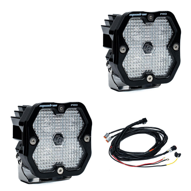 Squadron 2.0 Pro Black LED Auxiliary Light Pod Pair - Universal, view 3