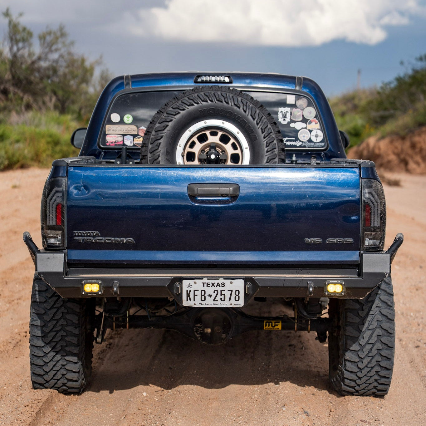 Toyota Tacoma High Clearance Rear Bumper / 2nd Gen / 2005-2015