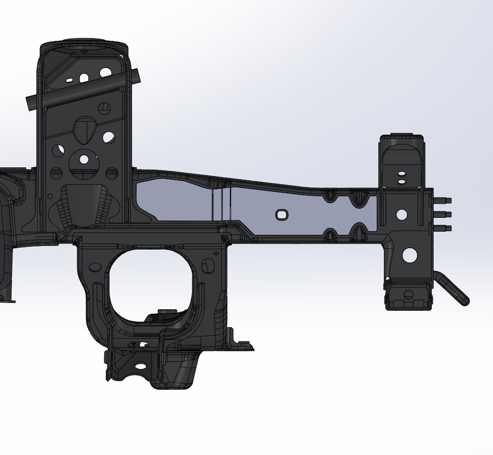 Front Frame Tacoma Front Frame Gussets / Overlay Plates | 2005-2023 | DRT – DRT ...