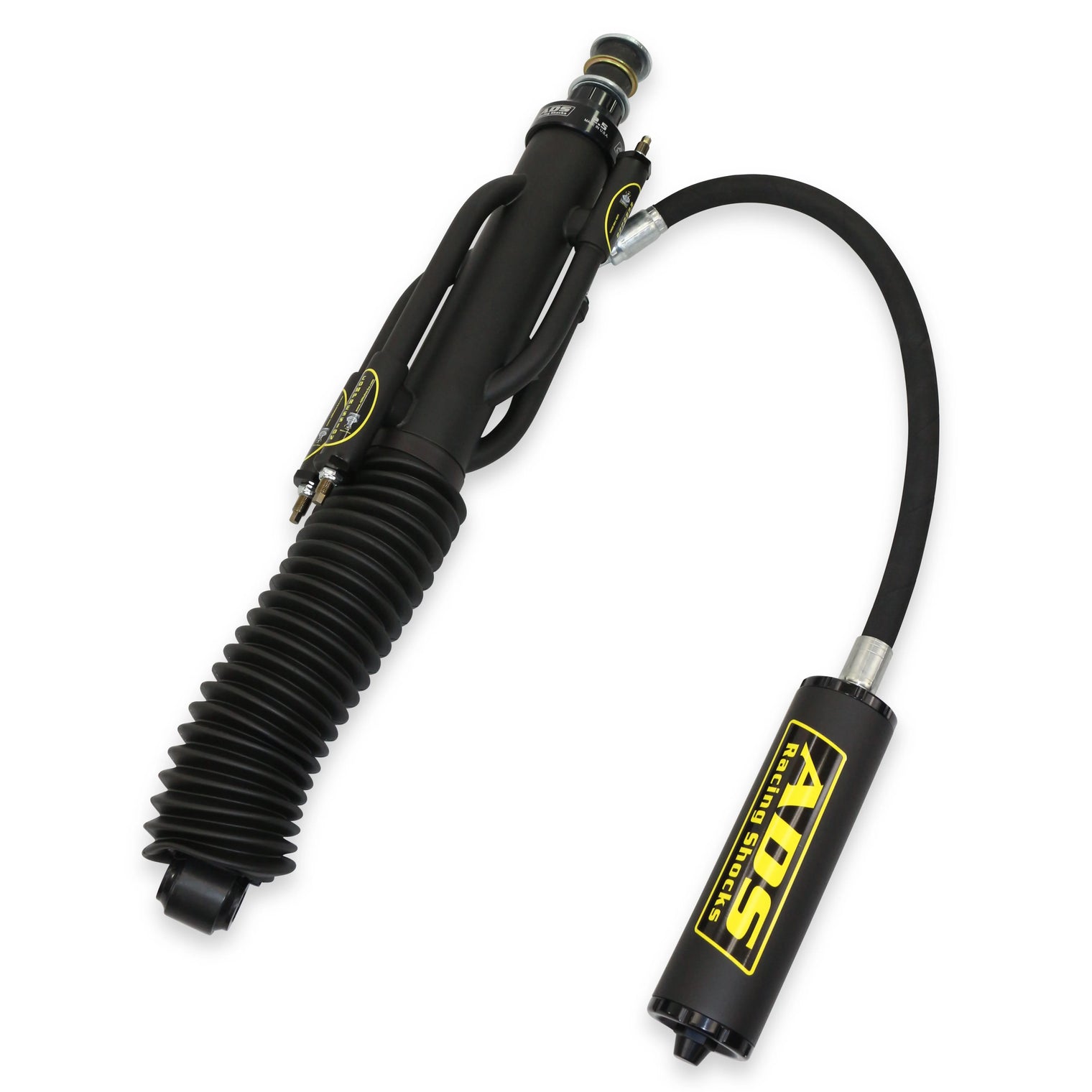 ADS DIRECT FIT 2.5" 3-TUBE BYPASS RESERVOIR RACE SHOCKS - BLACK - REAR - 2003-2023 Toyota 4Runner/FJ Cruiser