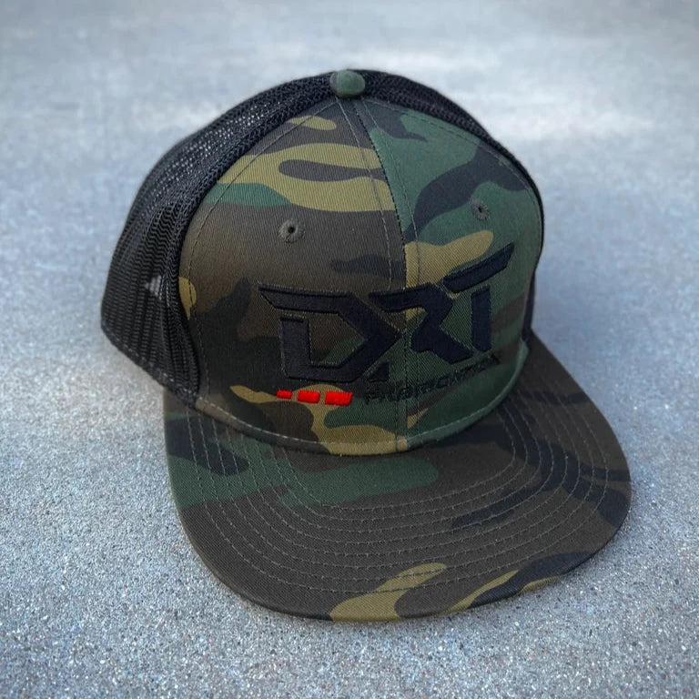DRT Fabrication Black Camo Hat